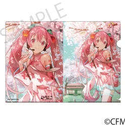 Sakura Miku x Hirohako 2024 Clear File Folder Hirosaki Online