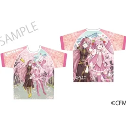 Sakura Miku x Hirohako Full Graphic T-shirt Hirosaki 2025 Art by wogura Hot