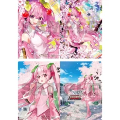 Sakura Miku x Hirohako Hakodate Clear File Folder New