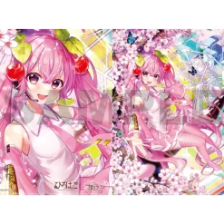 Sakura Miku x Hirohako Hakodate Clear File Folder New