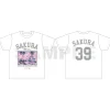 Tops>Sakura Miku x Hirohako Hirohako Full Graphic T-Shirt - Art by iXima