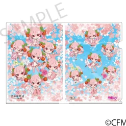 Sakura Miku x Hirosaki Sakura Story Clear File Folder Art by Machi Kiya Online