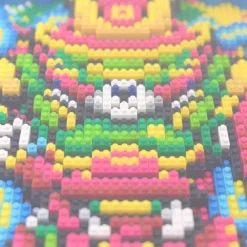 Games>Shibuya Pixel Art Artists Works Nanoblock Relief Ban-8Ku