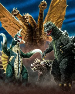 S.H.MonsterArts Godzilla King Ghidorah [1972] Hot