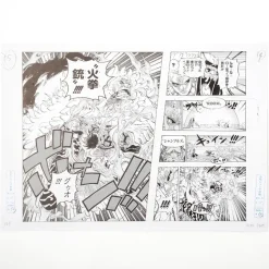 Posters>Shonen Jump One Piece Reproduction Panel Print: Luffy's Red Hawk