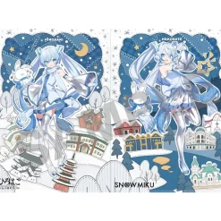 Other Stationery>Snow Miku x Hirohako Clear File Folder Hirohako