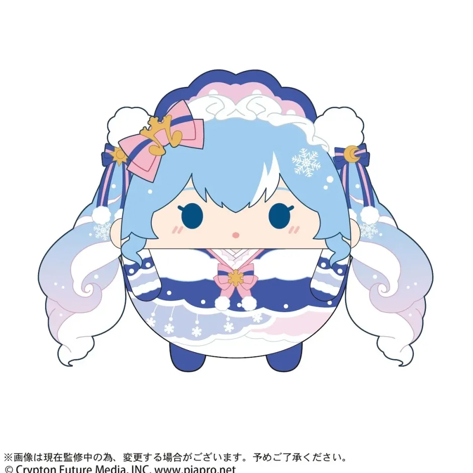 Small Plushies>Snow Miku Fuwakororin Plushie Vol. 2 Box Set