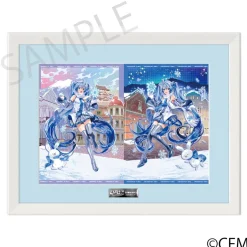 Fine Art>Snow Miku x Hirohako Chara-fine Graph Hirohako Art by Murakami Yuichi