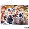 Snow Miku x Hirohako Clear File Folder Hakodate Art by Kimidori Hana New