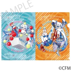 Snow Miku x Hirohako Clear File Folder Hirohako Art by NEGI Best