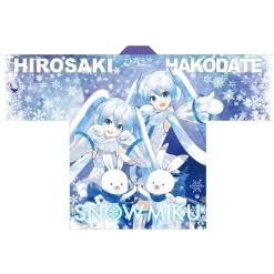 Jackets & Hoodies>Snow Miku x Hirohako Snow Festival Happi Coat (Art by KEI)