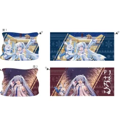Snow Miku x Hirohako 2-Way Reversible Neck Warmer Discount