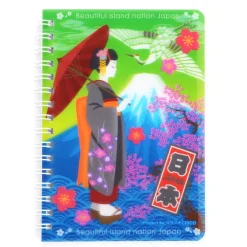Souvenir Japan 3D Spiral Notebooks Hot