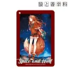 Spice and Wolf Jyuu Ayakura Illustration Holo: Santa Ver. 1-Pocket Pass Case Sale