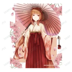 Spice and Wolf Jyuu Ayakura Illustration Holo Canvas Board Collection Discount