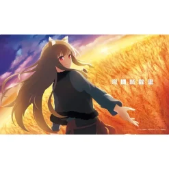 Home Goods>Spice and Wolf: Merchant Meets the Wise Wolf Acrylic Table Clock