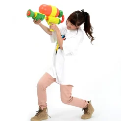 Splatoon Splattershot Water Gun w/ Bonus Splatoon Cushion Clearance