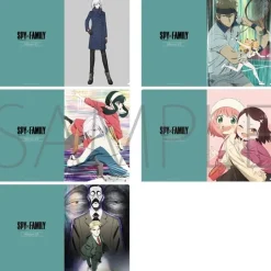 Spy x Family Mission 21-25 Main Visual Clear File Set Sale