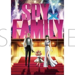 Spy x Family Mission 13: Project Apple Main Visual Fabric Poster New