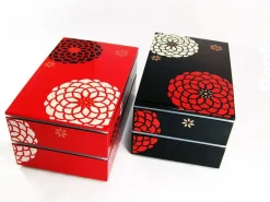 Bento Containers>Square 2-Tier Bento Box