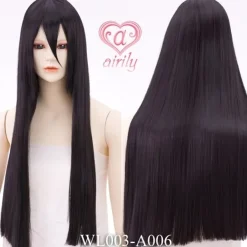 Straight Black 70 cm Wig Best