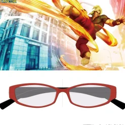 Street Fighter V Gaming Glasses - Ken Model Clearance