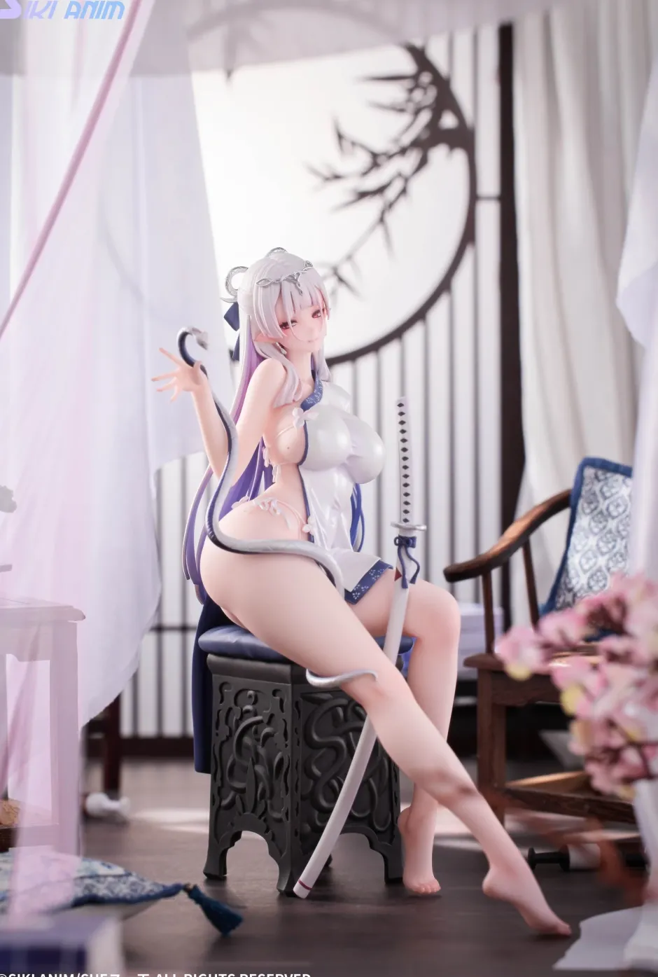 Bishoujo Figures|Scale Figures>Sue Illustration Aojiro Hebi no Iro Standard Edition 1/7 Scale Figure