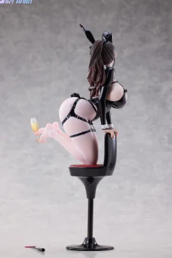 Bishoujo Figures|Scale Figures>Sue Illustration Champagne and Bunny Girl Rose: White Stockings Ver. 1/6 Scale Figure w/ Bonus