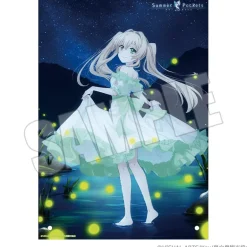 Summer Pockets A4 Acrylic Plate Summer Lights, A Night Spent with You Tsumugi Hot