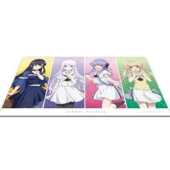 Summer Pockets Character Rubber Mat Shiroha & Ao & Kamome & Tsumugi New