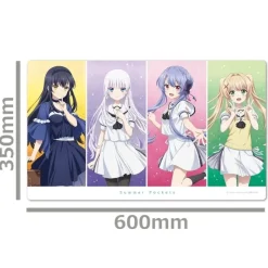 Summer Pockets Character Rubber Mat Shiroha & Ao & Kamome & Tsumugi New