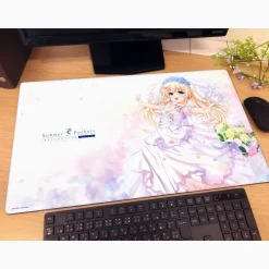 Summer Pockets Reflection Blue Rubber Mat Tsumugi Wenders: Wedding Ver. (Re-run)