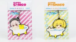 Smartphone Straps>Super Sonico & Super Pochaco Rubber Bath Straps