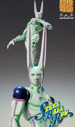 Super Action Statue Jojo's Bizarre Adventure Part 7 Steel Ball Run D4C Second Clearance
