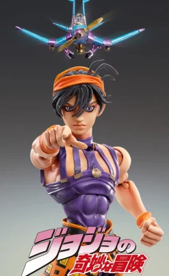 Super Action Statue Jojo's Bizarre Adventure Part 5 Narancia Ghirga & Aerosmith (Re-run) Clearance