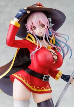 Super Sonico: KonoSuba: God's Blessing on This Wonderful World! Megumin Collaboration Ver. 1/7 Scale Figure Clearance