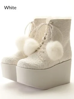 Footwear>Swankiss Bonbon Lace Boots