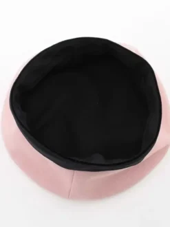 Swankiss Dot Ribbon Tulle Beret Sale