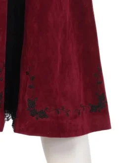 Swankiss Frame Embroidered Long Skirts Hot