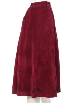 Swankiss Frame Embroidered Long Skirts Hot
