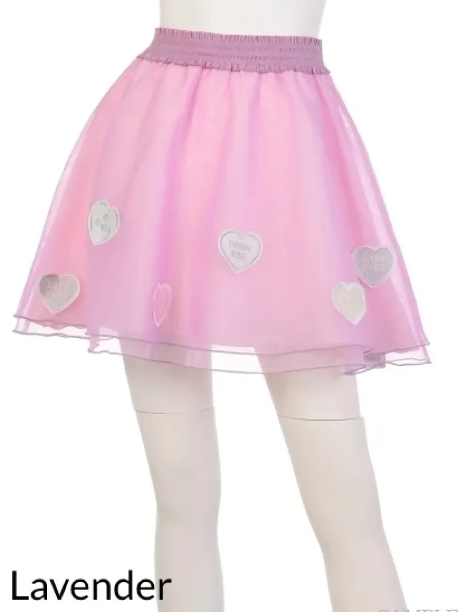 Swankiss Heart Candy Skirt Outlet