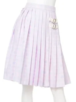 Swankiss Heart Check Skirt Clearance