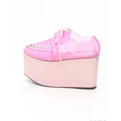 Swankiss Lace-Up Clear Shoes Sale