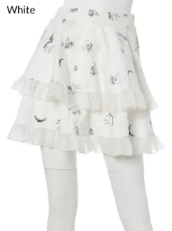 Bottoms>Swankiss Memory Star Skirt