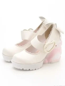 Footwear>Swankiss Rabbit Heel Shoes