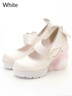 Footwear>Swankiss Rabbit Heel Shoes