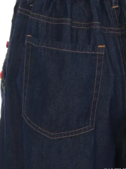 Swankiss Rose Denim Gaucho Pants Best