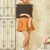 Swankiss Side Heart Skirt New