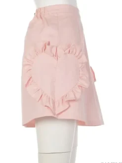 Swankiss Side Heart Skirt New