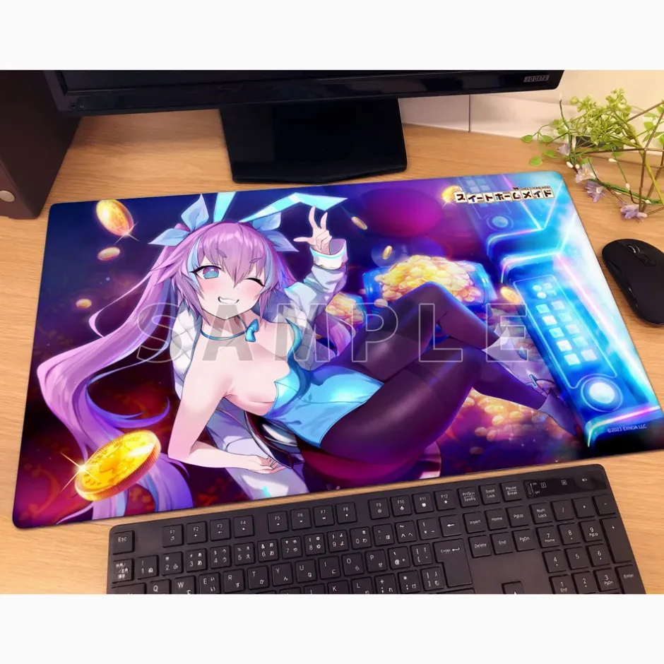 Home Goods>Sweet Home Maid Rubber Mat Tsumugi Morinaga: Dreaming Bunny Time Ver.
